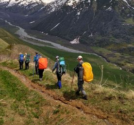 Поход в горы Сванетии, экскурсии и море