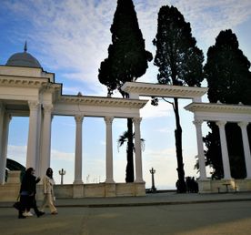 Впервые в Абхазию