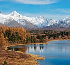Золото Алтая, путешествие в царство осенних красок