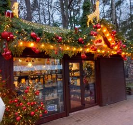 Новый год в сказочном Светлогорске на берегу Балтийского моря