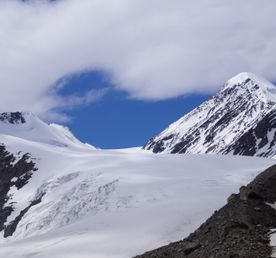 Восхождение на вершину Актру - Баш
