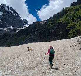 Перезагрузка. Три ущелья Домбая. 3 дня не тяжелого трекинга.