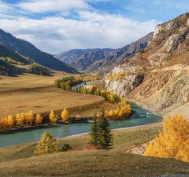 Путешествие Краски осени Алтая