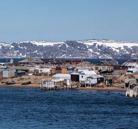 Териберка. Киты. Горы