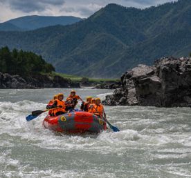 Сплав по нижней Катуни