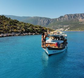 Море Турции (Каш, яхта, вилла, серпантин, Олюдениз)