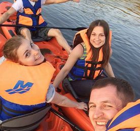 Водный-пеший поход на каяках Таруса-Поленово-Бехово