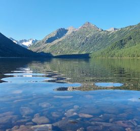 Горный лагерь на Алтае. Путешествие налегке к Мультинским озерам
