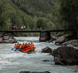 Сплав по рекам Чуя и Катунь