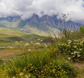 Активный тур. Прогулки в горах Осетии и Ингушетии