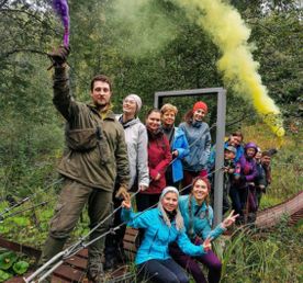 Поход Большая Валдайская тропа с палатками
