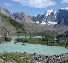 Пеший тур к Шавлинским озерам и средняя Катунь