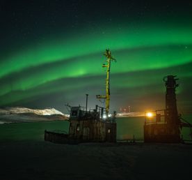Тур Северное сияние и киты на Баренцевом море