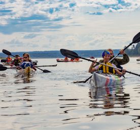По реке Тихой к Ладожским шхерам