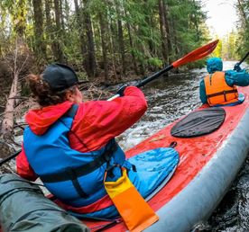 Хейнйокский пролив на байдарках