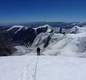 Восхождение на Актру (зимняя программа)
