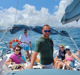 Каникулы под парусом! На яхте в Крыму.