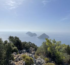 Восточная Ликийская тропа вдоль моря. Проживание в пансионах.