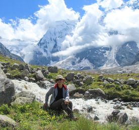 Горный лагерь в Безенги
