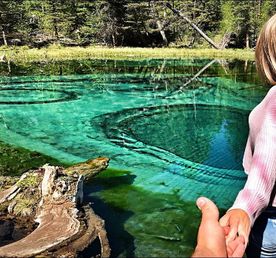 Алтайская Кругосветка 2026. Гейзерное озеро, шаман, Марс, Телецкое.