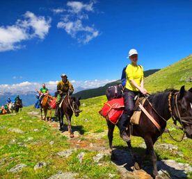 Алтай. Цветение Маральника + Шаман