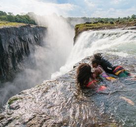 Великолепный водопад Виктория