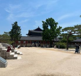 Осень в Южной Корее: Симфония Красного клена и Морского Бриза