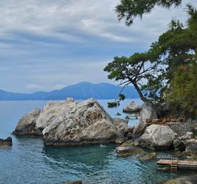 Западная Ликийская тропа. Палатки, налегке.