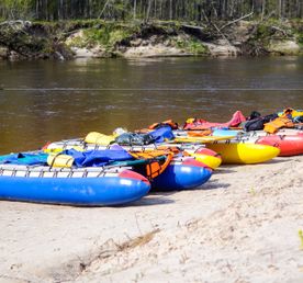 Сплав по реке Узола Нижегородская красавица