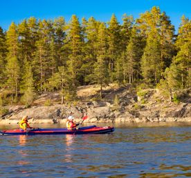 Ладожские шхеры из Лумиваары. Байдарочный поход с трансфером из Петербурга