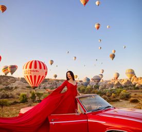 Актив в Каппадокии с включенным полетом на воздушном шаре