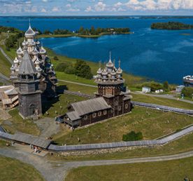 4 Жемчужины Карелии: Рускеала, Валаам, Кижи, Юканкоски. Комфорт+