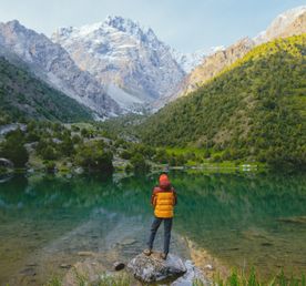 Фанские горы без рюкзаков