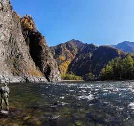 РЫБАЛКА С КОМФОРТОМ НА СИБИРСКОЙ РЕКЕ