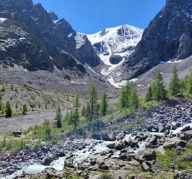 К ледникам Актру