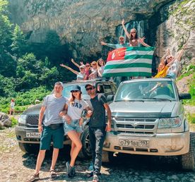 Ора-а! Молодёжный Джип-тур по-Абхазски!