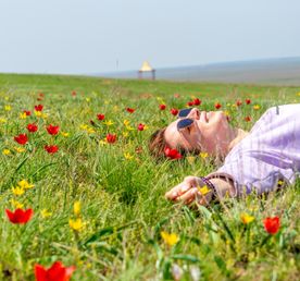 Калмыкия - родина тюльпанов!