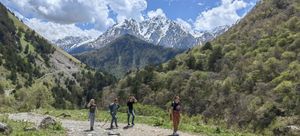 Водопад Галдоридон, долина реки Урух