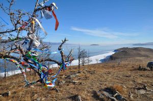 Остров Огой, Ступа Просветления, мыс Хобой