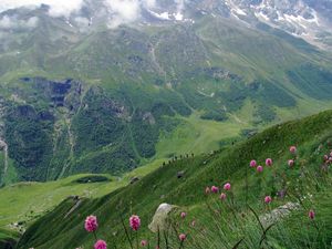 Переезд в село Дзинага - ледник Караугом