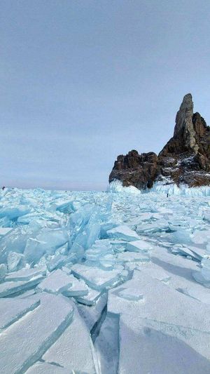 Ольхон, скала Шаманка, мыс Хобой, уха на льду