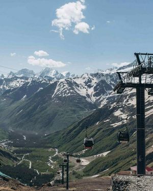 Канатные Дороги На Склоне Эльбруса