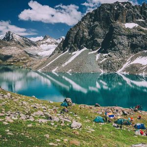 Восхождение на озеро Ала-Коль