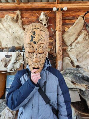 Этническая Камчатка, катание на собачих упряжках