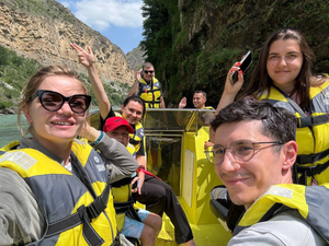 Ирганайское водохранилище. Сулакский каньон