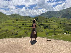 Аул Гамсутль, Подземный Водопад И Террасы