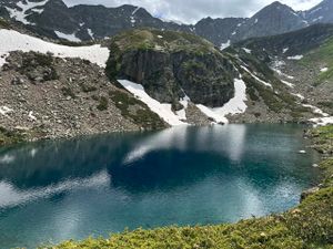 Переход к озеру Дуккинского ущелья