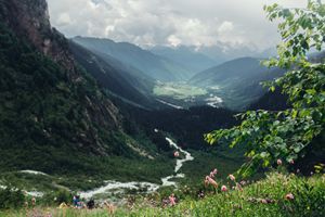 Ушбинские водопады