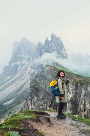 Seceda и альпийская деревня Ортизеи