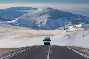 Дорога на Ольхон